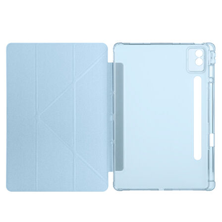 Lenovo Idea Tab Pro 12.7inç TB-373FU Kılıf Kalem Bölmeli Trifolding Case