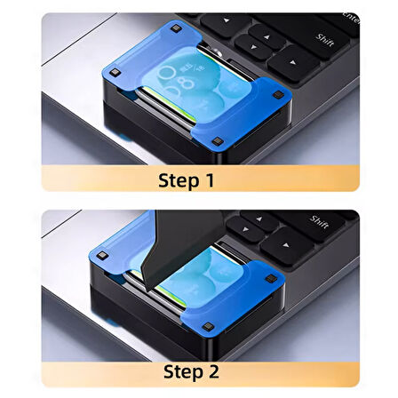 Apple Watch 7/8/9 41mm Full Ekran PPMA Kolay Uygulama Aparatlı Nano Saat Koruyucu