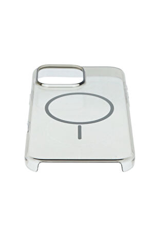 Apple iPhone 16 Pro Max Kılıf Şeffaf Lansman Magsafe Wireless Şarj Özellikli Orjin Kapak