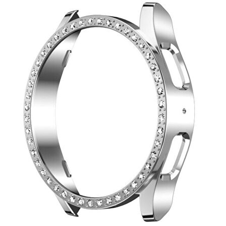 Samsung Galaxy Watch 8 40mm TEK SIRA Taşlı Kasa Koruyucu (Ekran Koruyucusuz) TEKSIRA