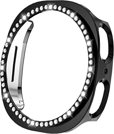 Samsung Galaxy Watch 8 40mm TEK SIRA Taşlı Kasa Koruyucu (Ekran Koruyucusuz) TEKSIRA