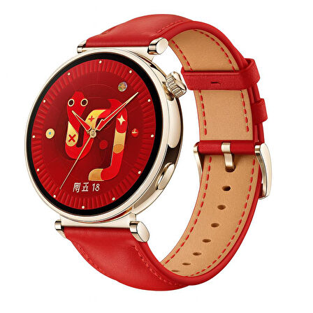 Huawei Watch GT 5 Pro 42mm/ GT 5 41mm/GT 4 41mm (18mm uyumlu) Kordon Deri Kordon 29