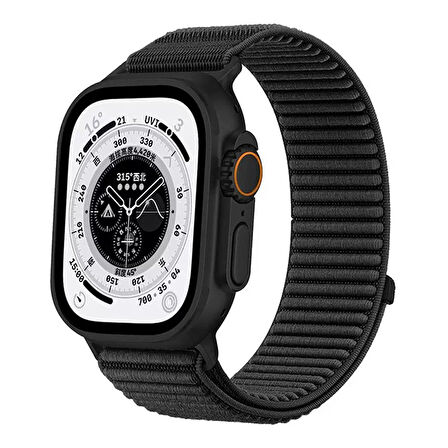 Huawei Watch Fit 4/Fit 4 Pro/Fit 3 Kordon Dalgalı Cırt Cırt Hasır Kordon