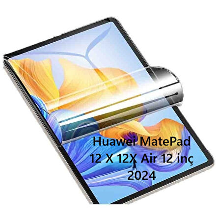 Huawei MatePad 12 X 12X Air 12 inç 2024 Tablet Nano Ekran Koruyucu