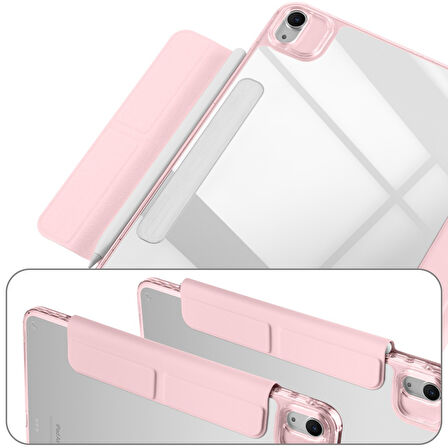 Apple iPad Air 11inç M2/M3 Air 4/5.Nesil 10.9 Kılıf Çift Parça Magnetik Multi SkinPro Case