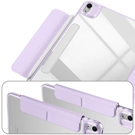 Apple iPad Air 13inç M2/M3 Kılıf Çift Parça Magnetik Multi SkinPro Case A2836 A2837 A3006