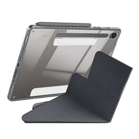 Samsung Galaxy Tab S10 Lite FE/S10/S9 FE/S9 Kılıf Çift Magnetik Kapak Arka Sert Multi SkinPro Case