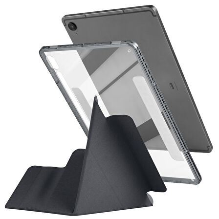 Samsung Galaxy Tab S10 Lite FE/S10/S9 FE/S9 Kılıf Çift Magnetik Kapak Arka Sert Multi SkinPro Case