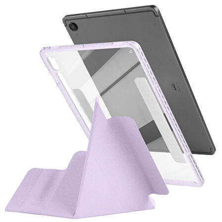 Samsung Galaxy Tab S10 Lite FE/S10/S9 FE/S9 Kılıf Çift Magnetik Kapak Arka Sert Multi SkinPro Case