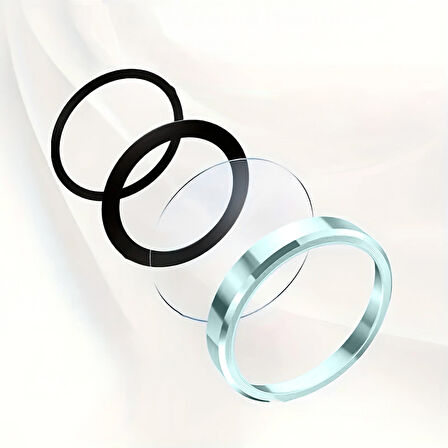 Apple iPhone 17 Işık Yansıma Önleyici 0.3mm AR Kaplama Mikro Kamera Lens Koruyucu