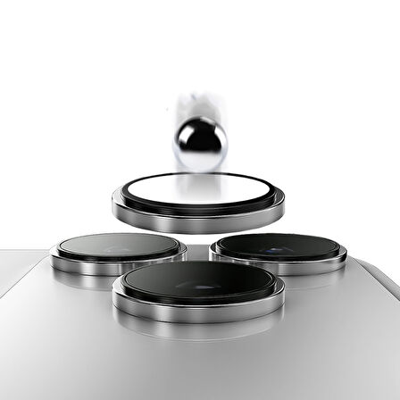 Apple iPhone 17 Pro Max Işık Yansıma Önleyici 0.3mm AR Kaplama Mikro Kamera Lens Koruyucu