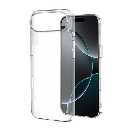 Apple iPhone 17 Air Kılıf Droga Full Şeffaf Sararmaz İnce PC