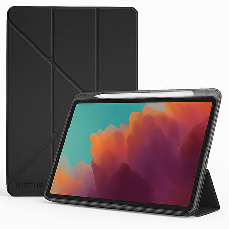 Lenovo Tab Tb-311FU (ZAEH0039TR) 10.1inç Kılıf Kalem Bölmeli Trifolding Case