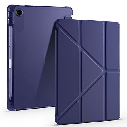 Lenovo Tab Tb-311FU (ZAEH0039TR) 10.1inç Kılıf Kalem Bölmeli Trifolding Case