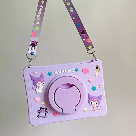 Honor Pad X9A 11.5 inç Kılıf Cute Dolls Standlı Eğlenceli 3D Karekterli Çocuk Kılıfı