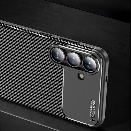 Samsung Galaxy S25 FE Kılıf Karbon Silikon Case Kapak