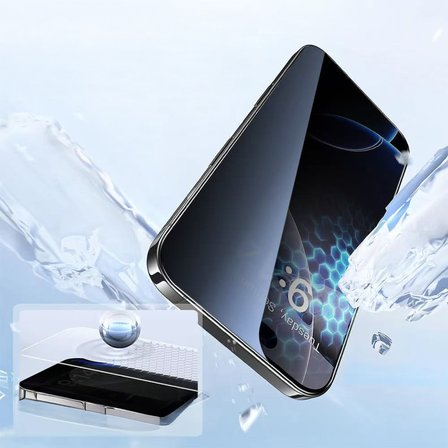Apple iPhone 16 Pro AR300 kaplama Mobi HD Temperli Cam Ekran Koruyucu + Kolay Uygulama Aparatı