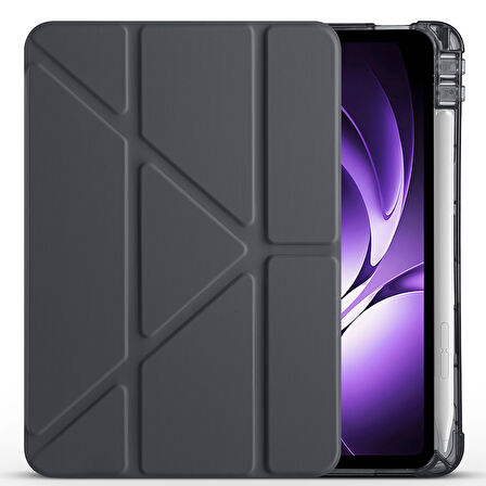 Xiaomi Redmi K Pad Kılıf Kalem Bölmeli Trifolding Case