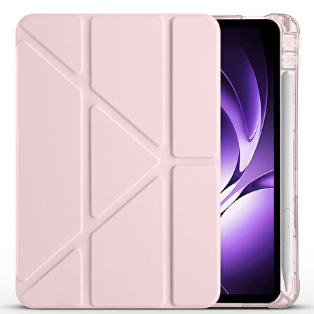 Xiaomi Redmi K Pad Kılıf Kalem Bölmeli Trifolding Case