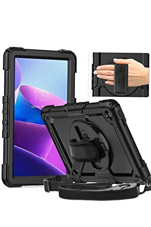 Lenovo Tab TB-311FU TB-311XU 10.1inç Kılıf Defender Askılı Pars Case Fuji ZAEH0039TR