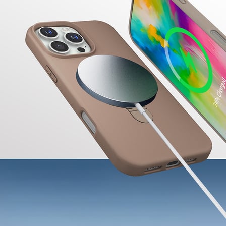 Apple iPhone 14 Pro Max Kılıf M-safe Şarj Özellikli Standlı Zore Samara Kapak