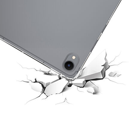 Samsung Galaxy Tab S11 11inç 2025 Kılıf Darbelere Dayanıklı Şeffaf Kapak X736 X730