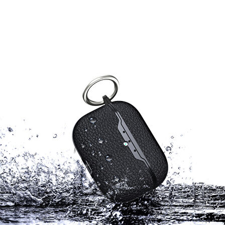 Apple Airpods Pro 3 Kılıf Deri Tarzı Silikon Case 03