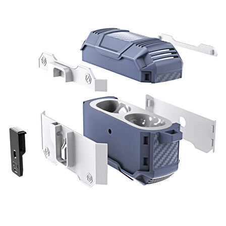 Apple Airpods Pro 3 Kılıf Kilitli Açma Kapama Koruyucu Kapak