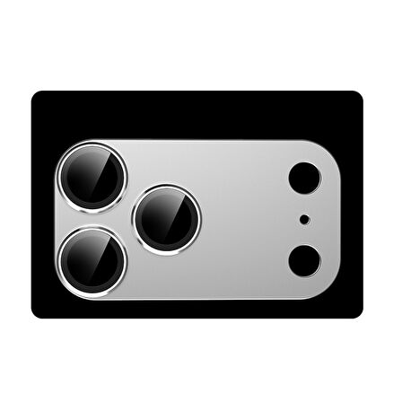 Apple iPhone 17 Pro Max Transmittance HD AR+AF Teknoloji FULL Kamera Lens Koruyucu CL-20