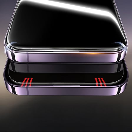 Apple iPhone 17 2.5D Oliv Privacy Temperli Cam Ekran Koruyucu + Kolay Uygulama Aparatı