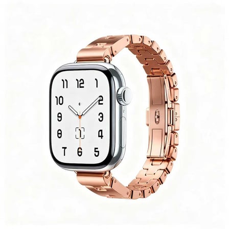Apple Watch 40mm Kordon Metal İnce Strap Kayış 150