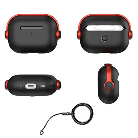 Apple Airpods Pro 3. Nesil ile uyumlu Kılıf Kulaklık Dizayn Defens Case