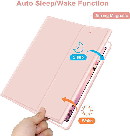 Samsung Galaxy Tab S10 FE+ Plus 13.1inç Kılıf Kablosuz Klavyeli Case Mobax Türkçe X620 X626