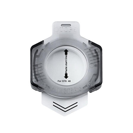 Huawei Watch GT 6 46mm High Glass Kolay Uygulama Aparatlı Cam Ekran Koruyucu (Pro DEĞİL)