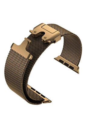 Apple Watch 44/45/46/49mm Kordon Titanyum Kelebek Klipsli Milano Loop 121 2/3/4/5/6/se/7/8/9/10/11/ultra