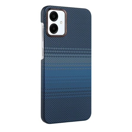 Samsung Galaxy A07 4G Kılıf Kevlar Desenli Karbon M-Safe Magnetik Şarj VEGA-Msafe