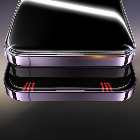 Apple iPhone 17 Pro 2.5D Oliv HD Temperli Cam Ekran Koruyucu + Kolay Uygulama Aparatı