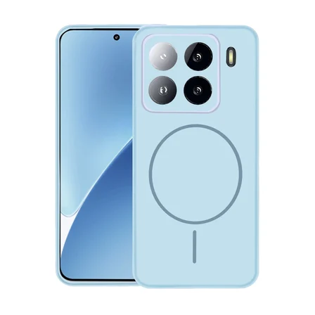 Xiaomi Mi 15 Pro Kılıf Lansaman Silikon M-Safe Magnetik Şarj Jully Kapak