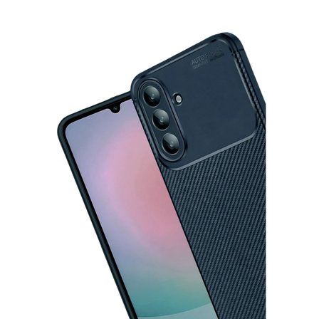 Samsung Galaxy A57 5G Kılıf Karbon Silikon Case