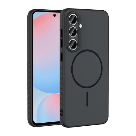 Samsung Galaxy S25 FE Kılıf New Style M-safe Şarj Özellikli Tea Kapak