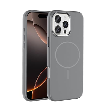 Apple iPhone 16 Pro Max Kılıf M-Safe Şarj Özellikli Kaymaz Silikon Edi Kapak