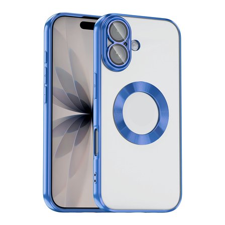 Apple iPhone 17 Kılıf Kamera Korumalı Logo Gösteren Şeffaf Kapak