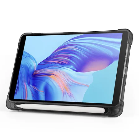 Honor Pad X7 8.7 JMS-W09 Kılıf Kalem Bölmeli Trifolding Case