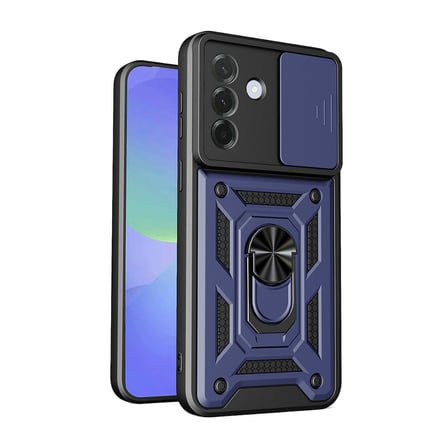 Samsung Galaxy A37 Kılıf Kamera Korumalı Zırh Tank Sürgülü Vega Kapak