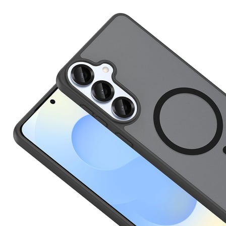 Samsung Galaxy S26 Kılıf M-safe Şarj Özellikli Mat Babet Kapak