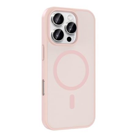 Apple iPhone 16 Pro Kılıf M-safe Şarj Özellikli Mat Babet Kapak