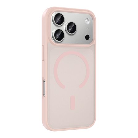 Apple iPhone 17 Pro Max Kılıf M-safe Şarj Özellikli Mat Babet Kapak