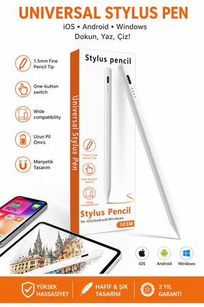 Samsung Galaxy Tab A11 A9 A8 A7 Plus X200 T500 T290 T220 T720 T510 Stylus Dokunmatik Tablet Kalemi