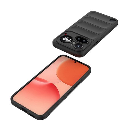 Nothing Phone 4A Pro Kılıf Elde Tutma Kolaylıkla Kaydırmaz Kenar Line Dizayn Optietnik Kapak