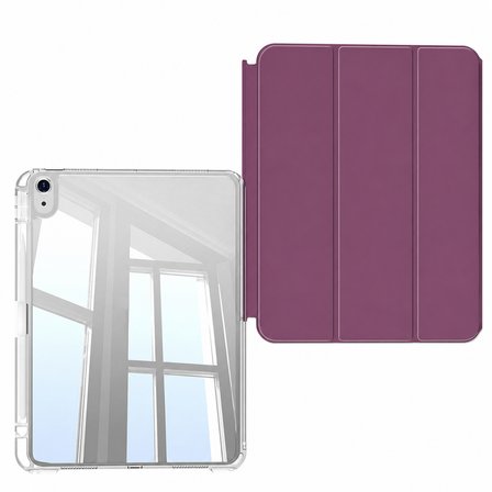 Apple iPad Air 13inç M4/M3/M2 Kılıf Kalem Bölmeli Akrilik Şeffaf Ayrılabilir Case 2026-2024
